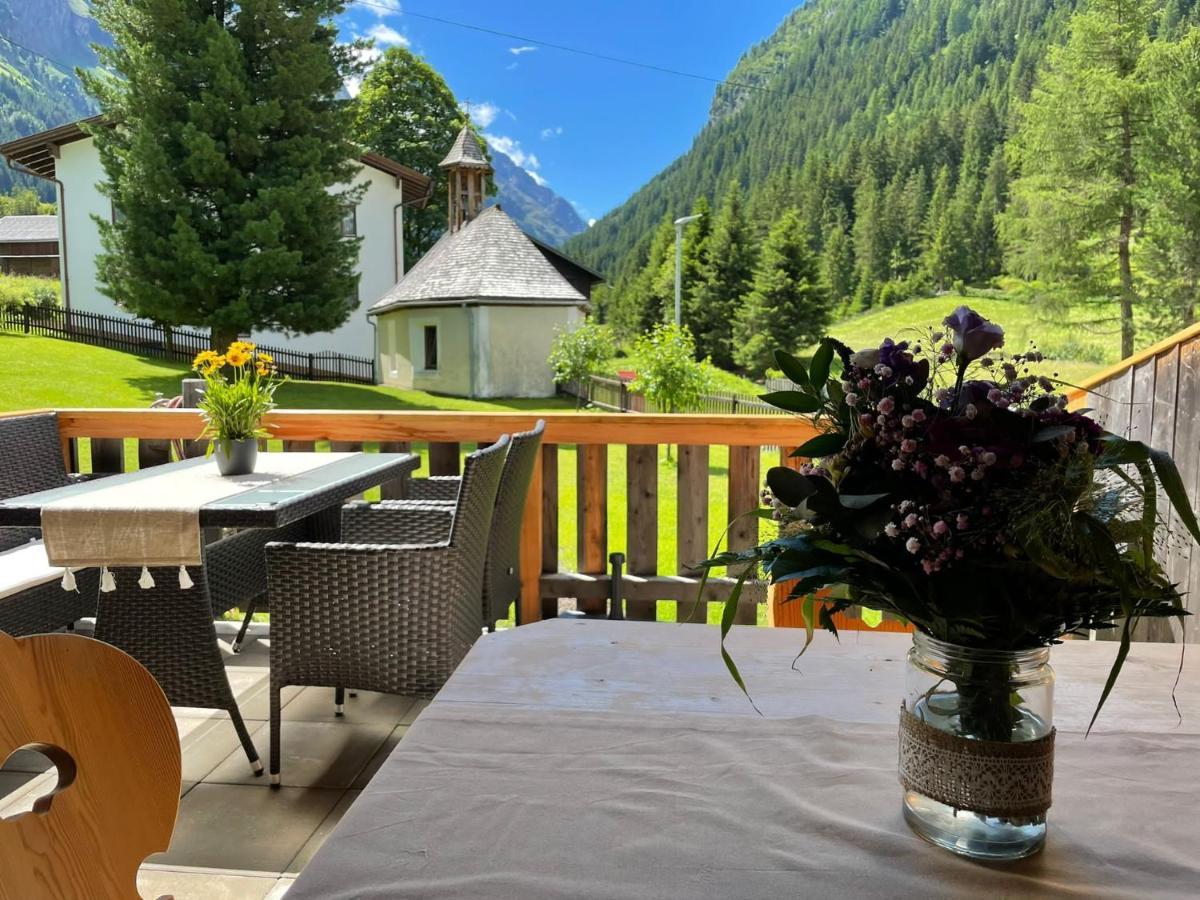 Apart Luibisblick Sankt Leonhard im Pitztal Buitenkant foto